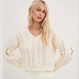 NAKD Heavy Cable Knot Sweater